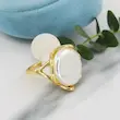 انگشتر زنانه فشن مدل مرواریدی کد AAE817