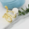 انگشتر زنانه فشن مدل پیچ در پیچ کد AAE816