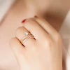 ست حلقه و پشت حلقه زنانه ژوپینگ کد AAE344 پک دو عددی