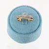 ست حلقه و پشت حلقه زنانه ژوپینگ کد AAE344 پک دو عددی