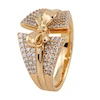 انگشتر زنانه ژوپینگ مدل پاپیون کد AAE710