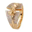 انگشتر زنانه ژوپینگ مدل پاپیون کد AAE710