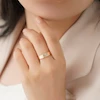 انگشتر زنانه قلبی ژوپینگ مدل AAE726