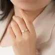 انگشتر زنانه قلبی ژوپینگ مدل AAE726