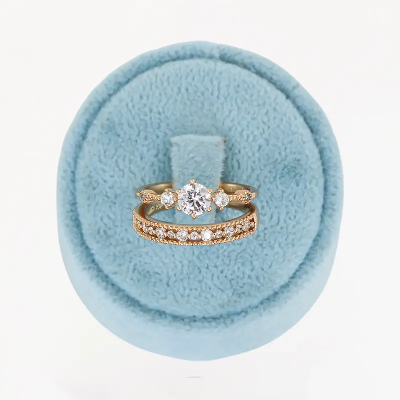 ست حلقه و پشت حلقه ژوپینگ کد AAE725 پک 2 عددی
