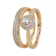 ست حلقه و پشت حلقه ژوپینگ کد AAE704 پک 2 عددی