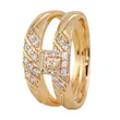 ست حلقه و پشت حلقه زنانه ژوپینگ مدل AAE703 پک دو عددی