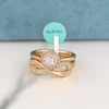 ست حلقه و پشت حلقه ژوپینگ کد AAE701 بسته 2 عددی