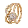 ست حلقه و پشت حلقه ژوپینگ کد AAE701 بسته 2 عددی
