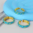 انگشتر زنانه مدل میناکاری کد AAE650