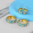 انگشتر زنانه مدل میناکاری کد AAE641