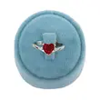 انگشتر زنانه مدل قلب کد AAE619