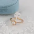 انگشتر زنانه ژوپینگ مدل سولیتر کد AAE582