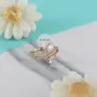 انگشتر زنانه ژوپینگ مدل AAE447