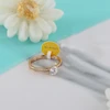 انگشتر زنانه ژوپینگ مدل سولیتر کد AAE436