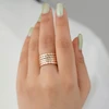 انگشتر زنانه ژوپینگ مدل AAE404