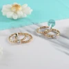 ست حلقه و پشت حلقه زنانه ژوپینگ کد AAE379 بسته 2 عددی