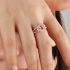انگشتر زنانه ژوپینگ مدل فرازه کد AAE128