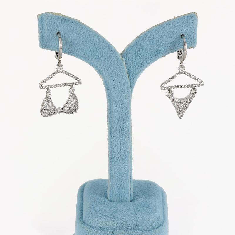 گوشواره زنانه وای اس ایکس مدل بیکینی کد AAC627
