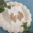 گوشواره میخی زنانه ژوپینگ مدل برگ کد AAC1028