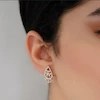 گوشواره میخی زنانه ژوپینگ مدل گل کد AAC466
