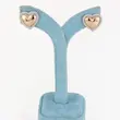 گوشواره میخی زنانه ژوپینگ مدل قلبی کد AAC762