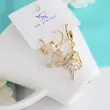 گوشواره زنانه وای اس ایکس مدل بالرین کد AAC657 بسته سه عددی