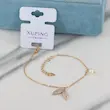 دستبند زنجیری زنانه ژوپینگ مدل دم ماهی کد AAD835