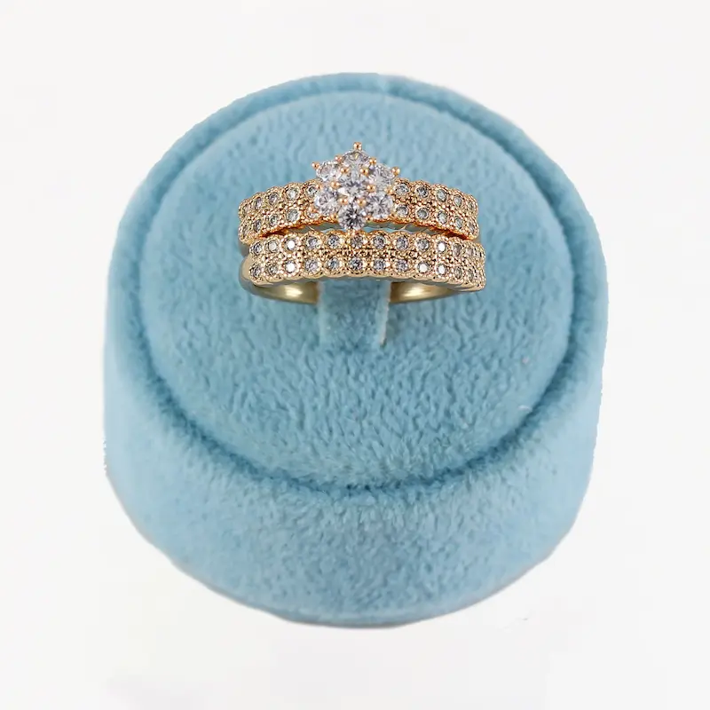 ست حلقه و پشت حلقه ژوپینگ کد AAE380 پک دو عددی