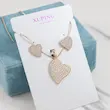 نیم ست زنانه ژوپینگ مدل قلب کد AAA323
