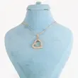 گردنبند زنانه ژوپینگ مدل قلب کد AAB998