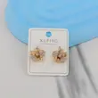 گوشواره میخی زنانه ژوپینگ مدل گل کد AAC1670