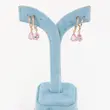 گوشواره میخی زنانه ژوپینگ مدل اشکی کد AAC1640