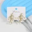 گوشواره میخی زنانه مدل شکوفه گیلاس کد AAC1601