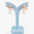گوشواره میخی زنانه مدل میناکاری کد AAC1600