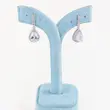 گوشواره میخی زنانه مدل اشکی کد AAC1569