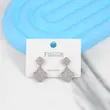 گوشواره میخی زنانه مدل گل ونکلیف کد AAC1560