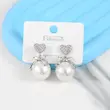 گوشواره میخی زنانه مدل عروس کد AAC1554