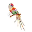 گل سینه زنانه مدل طوطی کد AAG85