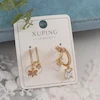 گوشواره زنانه ژوپینگ مدل ستاره کد AAC1045