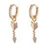 گوشواره زنانه ژوپینگ مدل تیر پیکار کد AAC1032