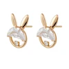 گوشواره زنانه ژوپینگ مدل خرگوش کد AAC1056