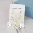 گوشواره آویزی زنانه مدل شکوفه کد AAC1134