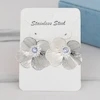گوشواره میخی زنانه مدل توری کد AAC1124