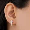 گوشواره زنانه ژوپینگ مدل AAC116