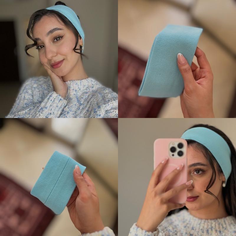 هدبند نخ پنبه اعلا🥨🍂
