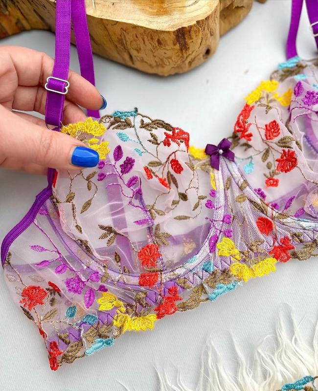 ست تورگاز بنفشه