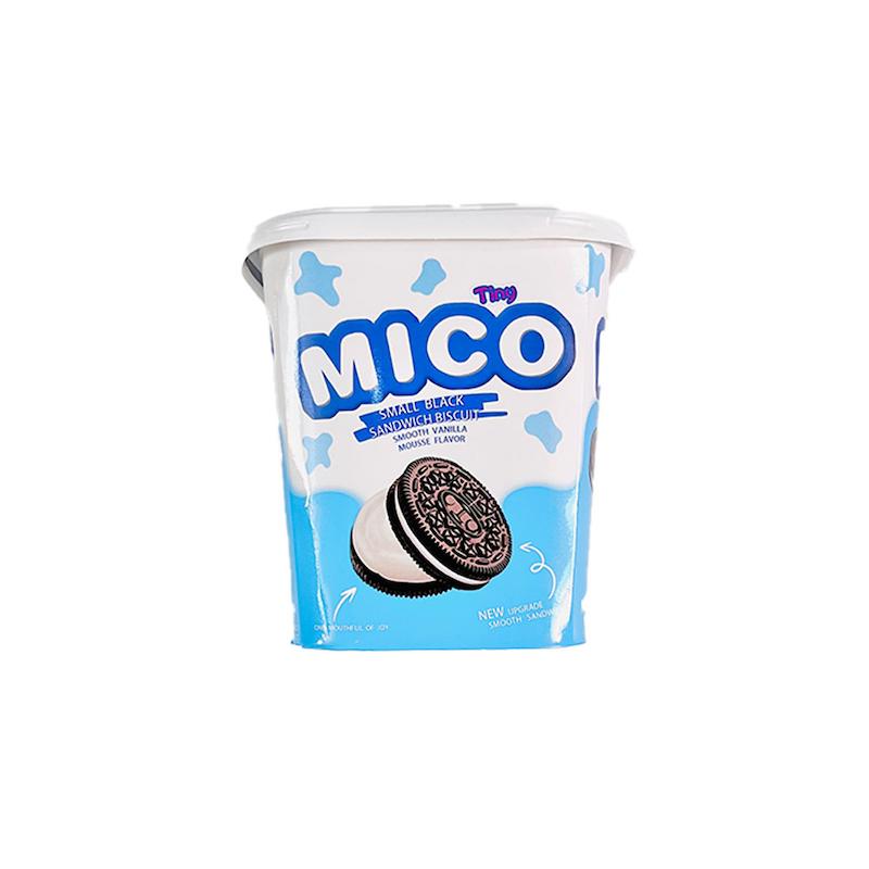 بیسکوییت ماکارون مینی اورئو وانیل لیوانی میکو ۸۸ گرم- mico