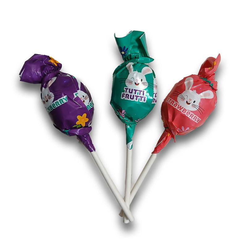 آبنبات چوبی خارجی Easter lollipops