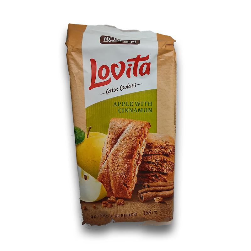 کیک لاویتا روشن با مغز سیب و دارچین 168گرم- Lovita cake cookies